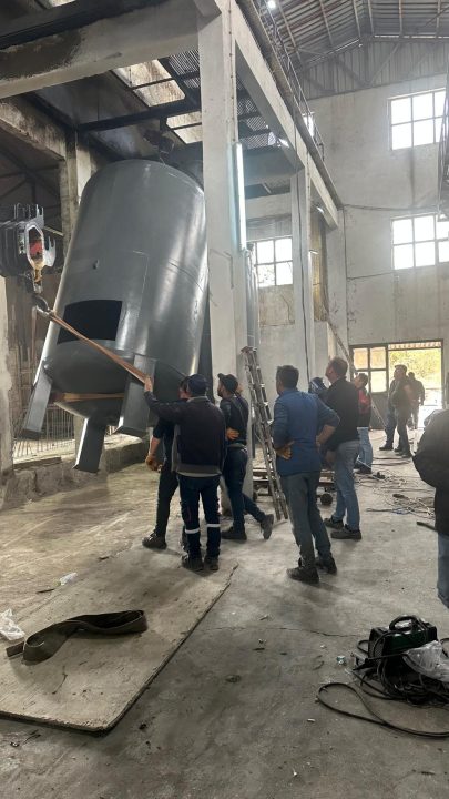 ÖZMODERN MAKİNA'DAN ALEMDAR GIDA PROJESİNDE HIZLI VE KOORDİNELİ İLERLEME